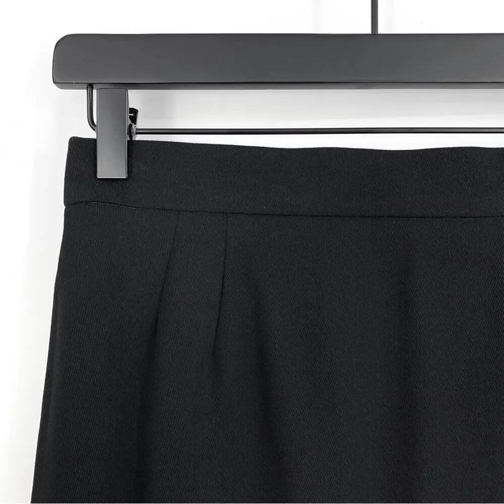 VTG ESCADA Wool Pencil Skirt Black 34